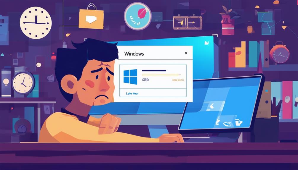 fixing windows update error